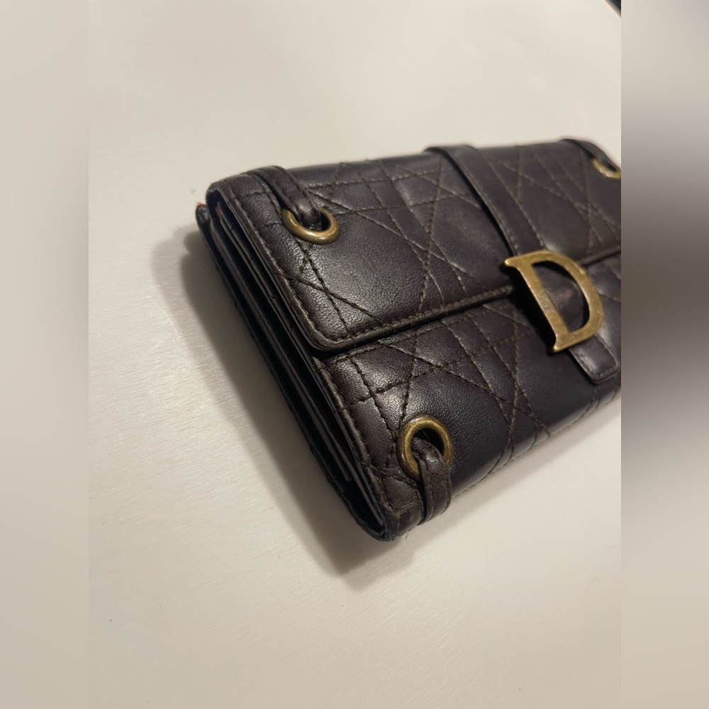 Dior cannage long wallet - Picture 3 of 11